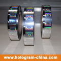 2D DOT Matrix Laser Hologram Hot Foil Stamping